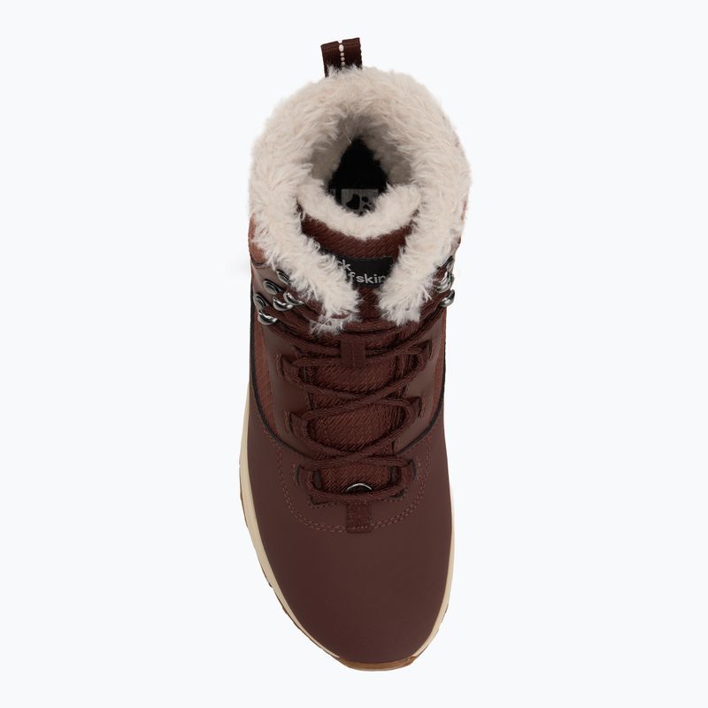 Дамски обувки Jack Wolfskin Everquest Texapore High dark mahogany 5