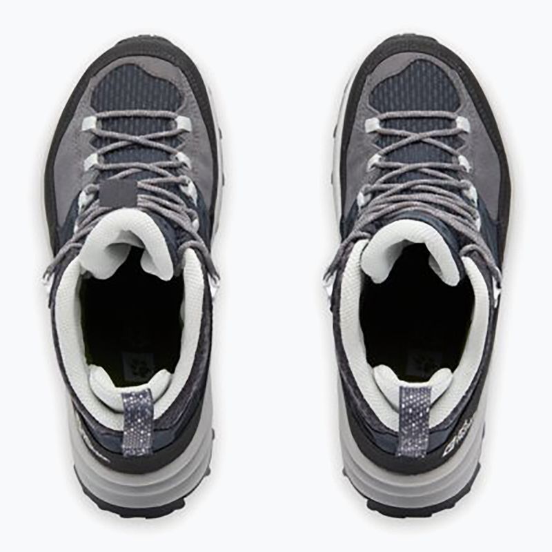 Дамски обувки за трекинг Jack Wolfskin Cyrox Texapore Mid graphite 12