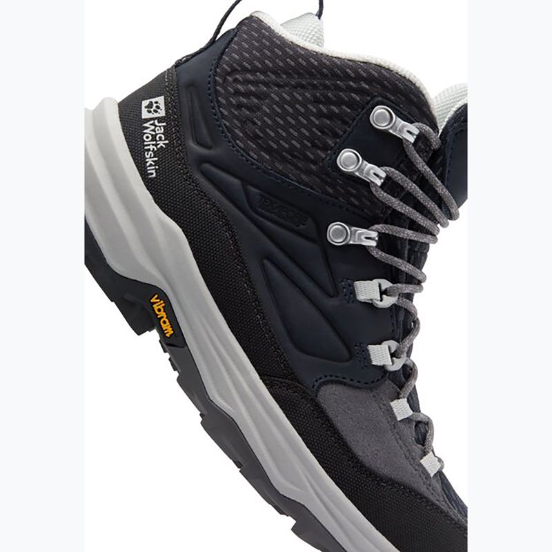 Дамски обувки за трекинг Jack Wolfskin Cyrox Texapore Mid graphite 14