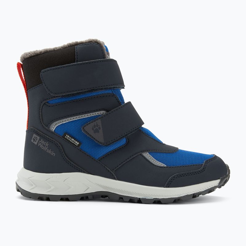 Детски ботуши за сняг Jack Wolfskin Woodland WT Texapore High VC crisp cobalt 2