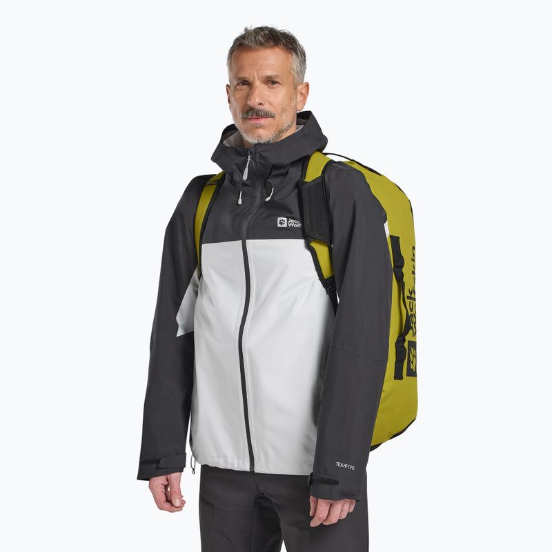 Jack Wolfskin All-In Duffle 65 л чанта за пътуване в цвят шартрьоз 10