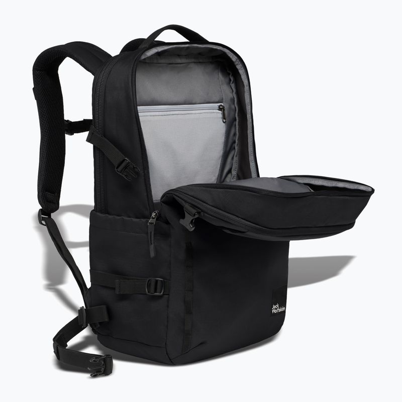 Градска раница Jack Wolfskin Sierra 32 л, черна 9