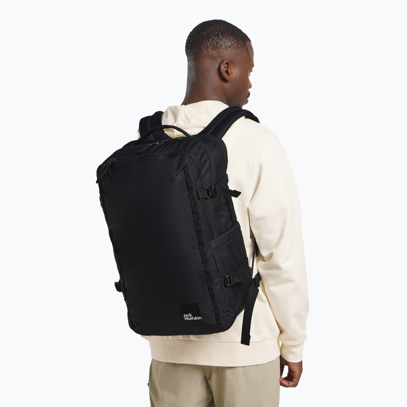 Градска раница Jack Wolfskin Sierra 32 л, черна 10