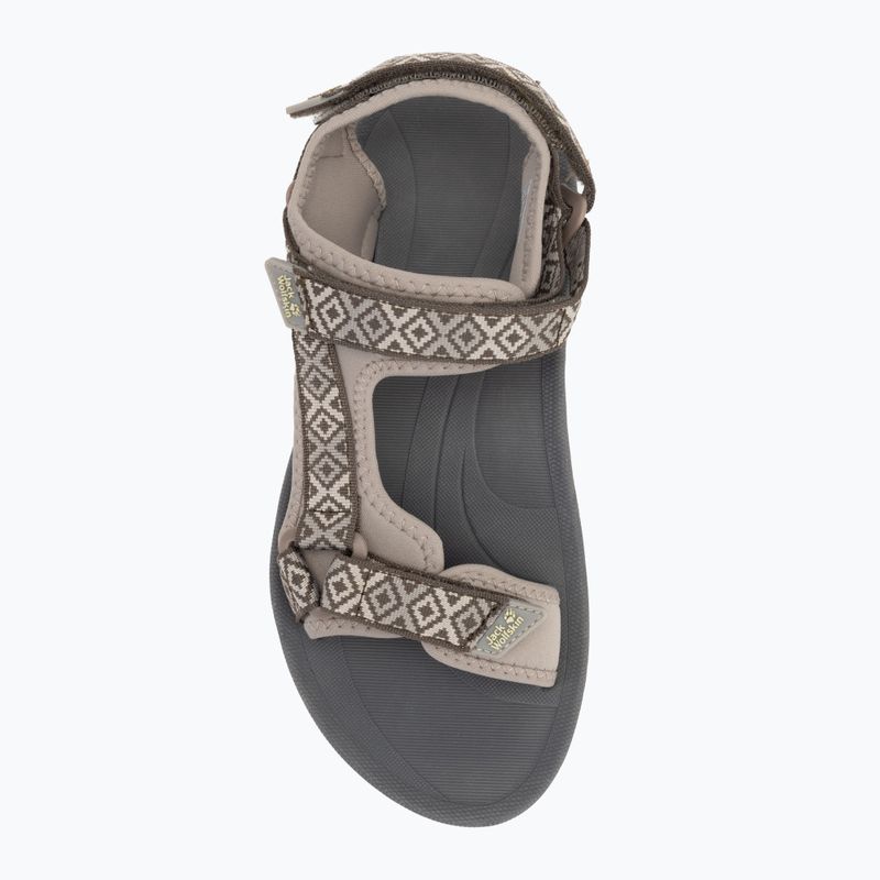 Дамски сандали Wave Breaker cold coffee на Jack Wolfskin 5