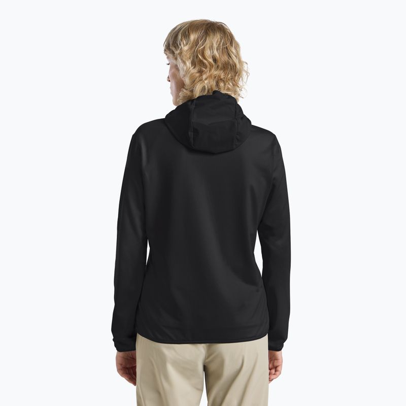 Jack Wolfskin дамска поларена жилетка Prelight Trail Hoody black 3