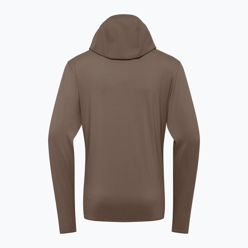 Мъжки суитшърт за трекинг Jack Wolfskin Prelight Trail Hoody cold coffee 8