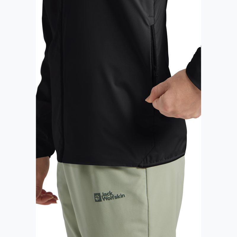 Ветрозащитно яке Prelight Octa черно за жени на Jack Wolfskin 5