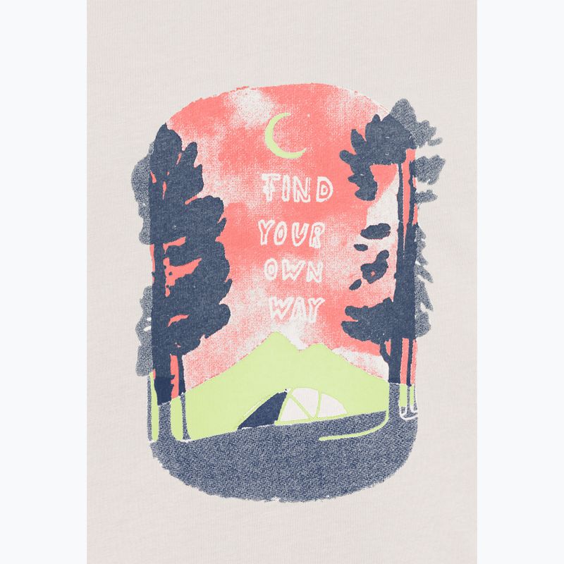 Детска тениска Jack Wolfskin Graphic print cotton white 7
