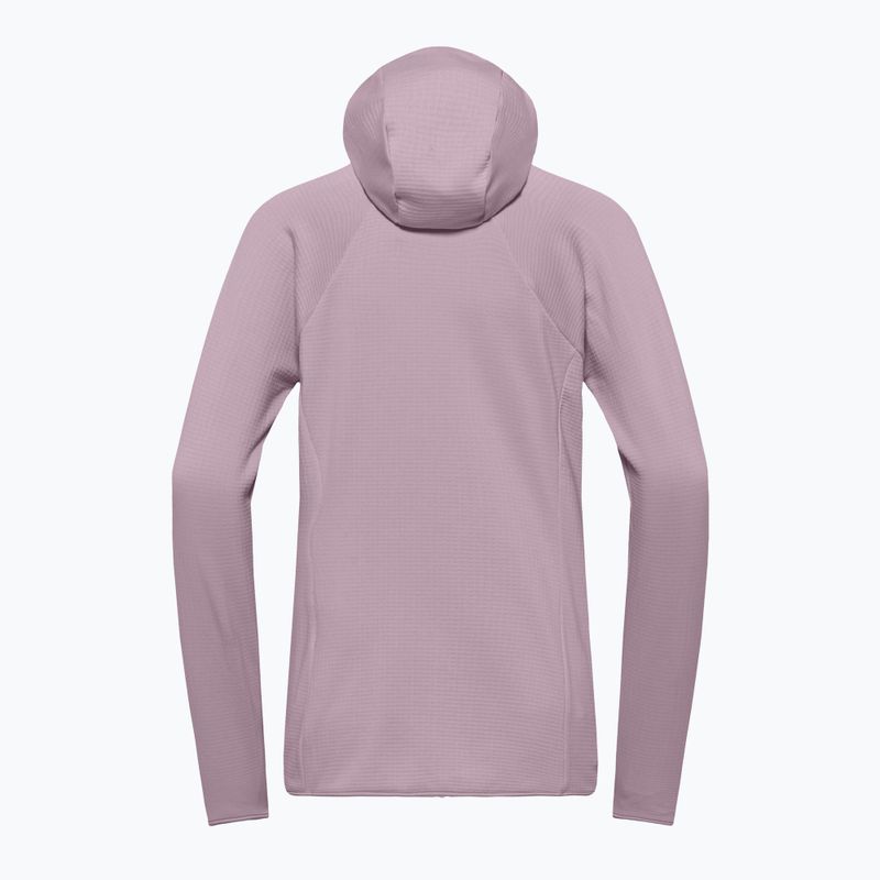 Дамски вълнен суитшърт с качулка и цип Jack Wolfskin Kolbenberg wild blossom 9