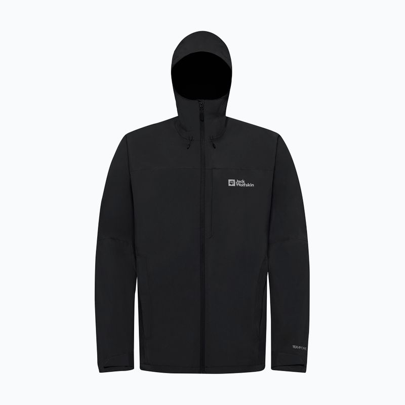 Мъжко яке за дъжд Jack Wolfskin Tempest 2l black 9