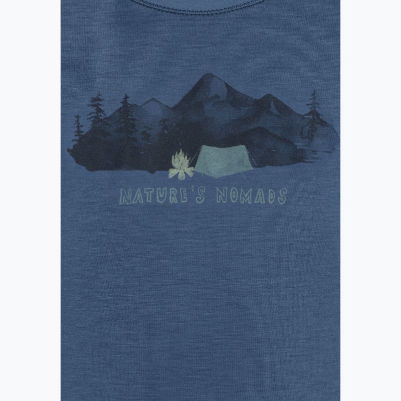 Детска тениска Jack Wolfskin Hiking Graphic T shirt evening sky 8