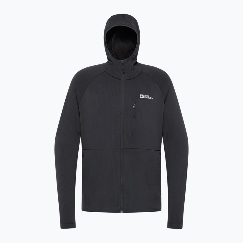 Мъжки потник с качулка и цип phantom fleece Jack Wolfskin Kolbenberg 9