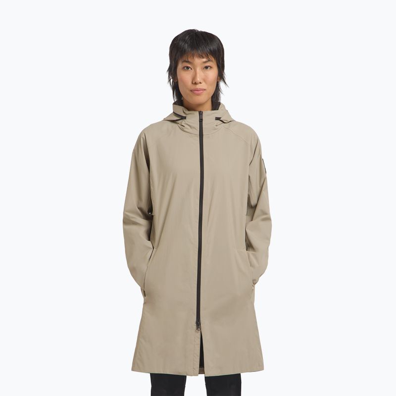 Дамско дълго яке за дъжд Jack Wolfskin Wellse stone 