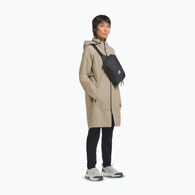 Дамско дълго яке за дъжд Jack Wolfskin Wellse stone  2