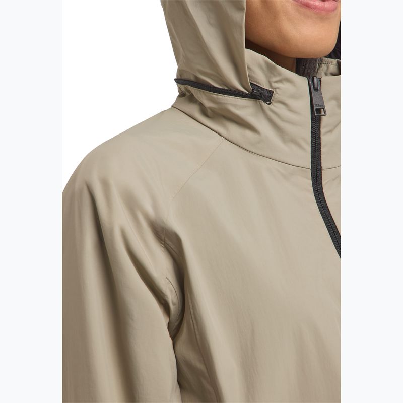 Дамско дълго яке за дъжд Jack Wolfskin Wellse stone  4