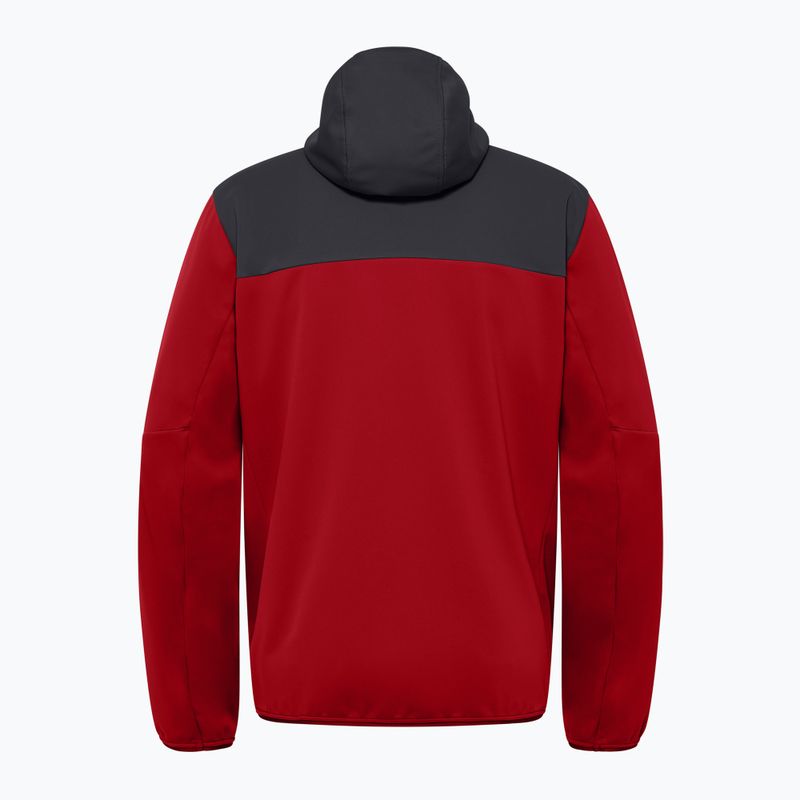 Мъжко софтшел яке Jack Wolfskin Feldberg Hoody adrenaline red 9