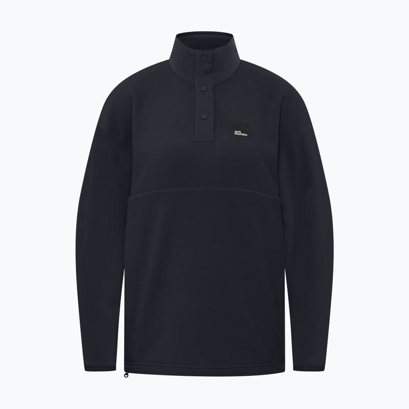 Дамски поларен суитшърт Jack Wolfskin Sumetro Half Zip dark navy 8