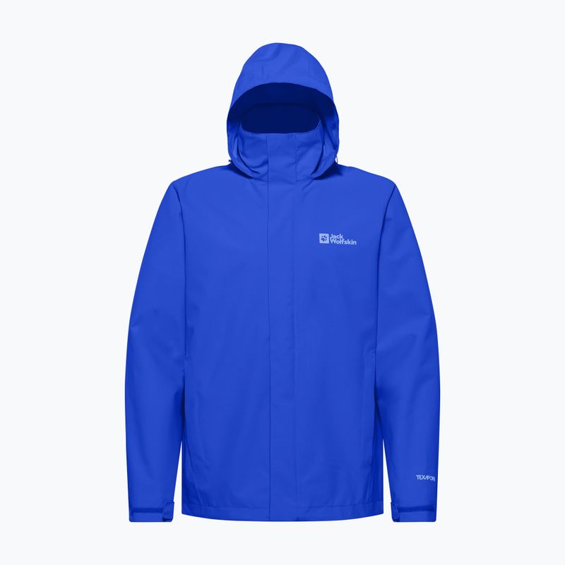 Мъжко дъждобранно яке Jack Wolfskin Trailtime 2L vibrant blue 10