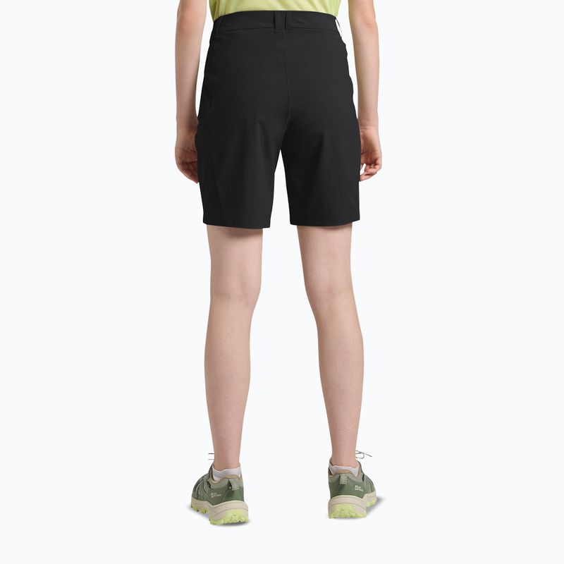 Къси панталони за трекинг Hikeout black на Jack Wolfskin за жени 3