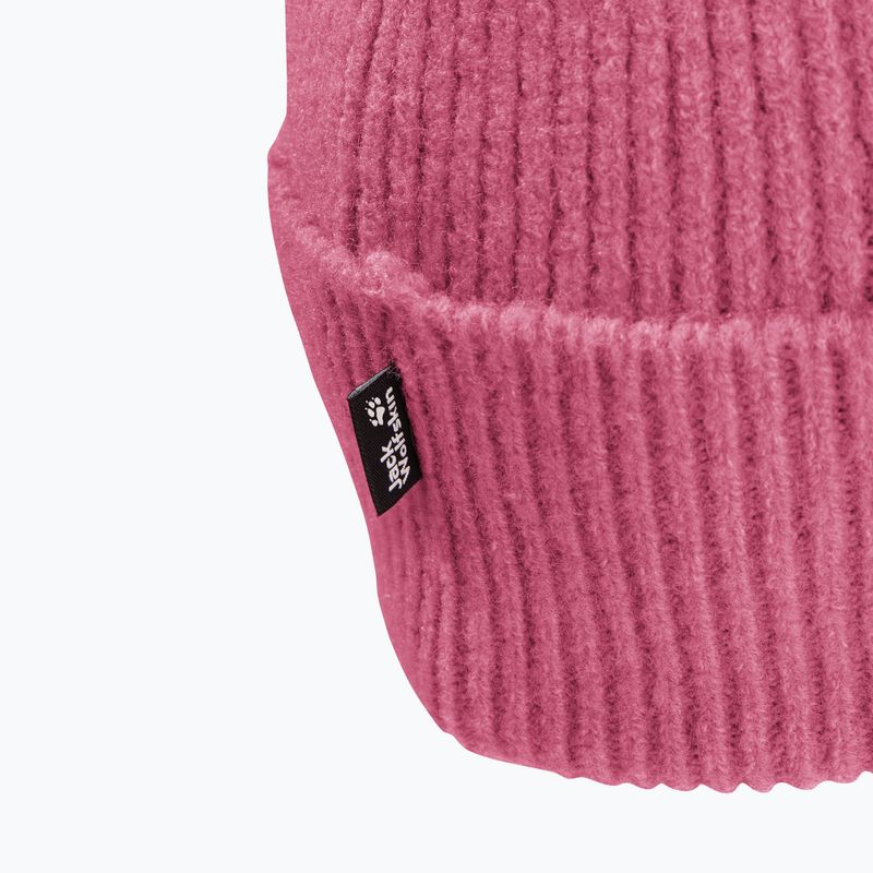 Зимна шапка Jack Wolfskin Fuzzy bubblegum 3