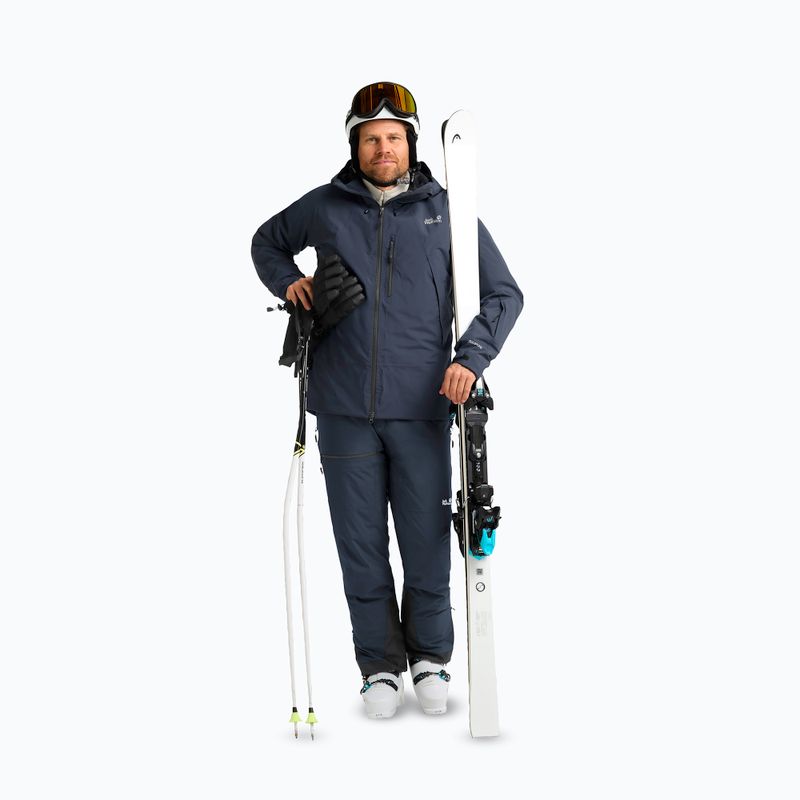 Мъжко ски яке Jack Wolfskin Flowline Pro 2L Ins midnight sky 2