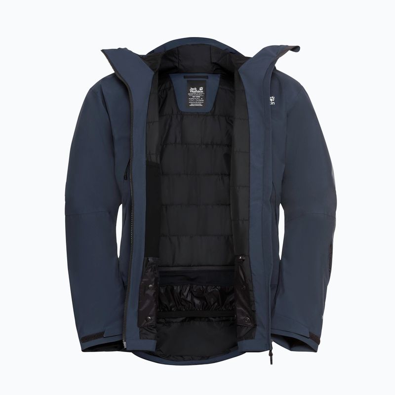 Мъжко ски яке Jack Wolfskin Flowline Pro 2L Ins midnight sky 12
