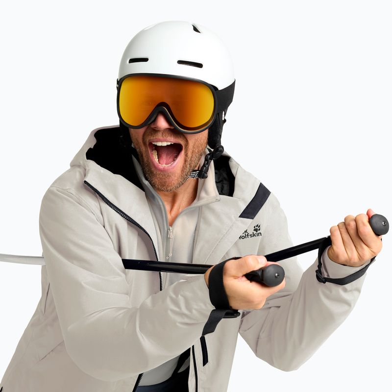 Мъжко ски яке Jack Wolfskin Flowline Pro 2L Ins pale sand 5