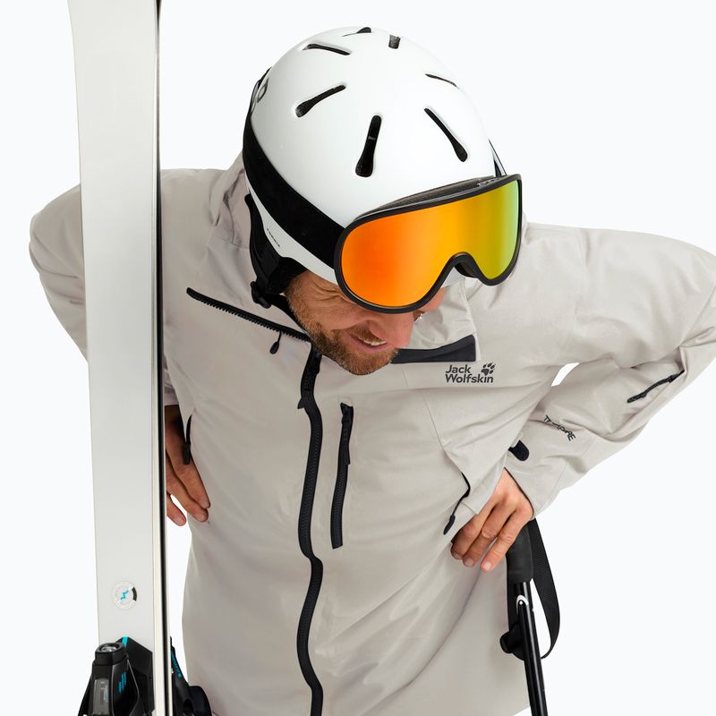 Мъжко ски яке Jack Wolfskin Flowline Pro 2L Ins pale sand 6