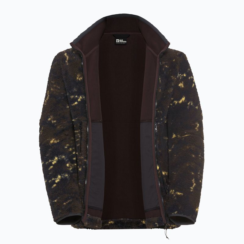 Мъжки суитшърт за трекинг Jack Wolfskin Stone Lite Aop lichen peat 9