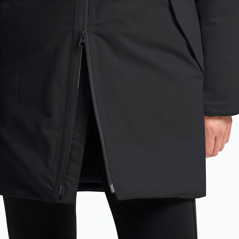 Дамско топло яке Jack Wolfskin Frost Haven черно 6