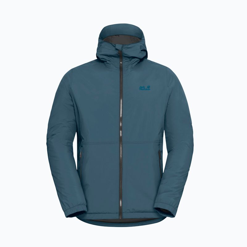 Мъжко яке за дъжд Jack Wolfskin Pamir aluminium blue 7
