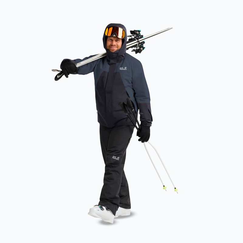 Мъжко ски яке Jack Wolfskin Flowline 2L Ins midnight sky 2