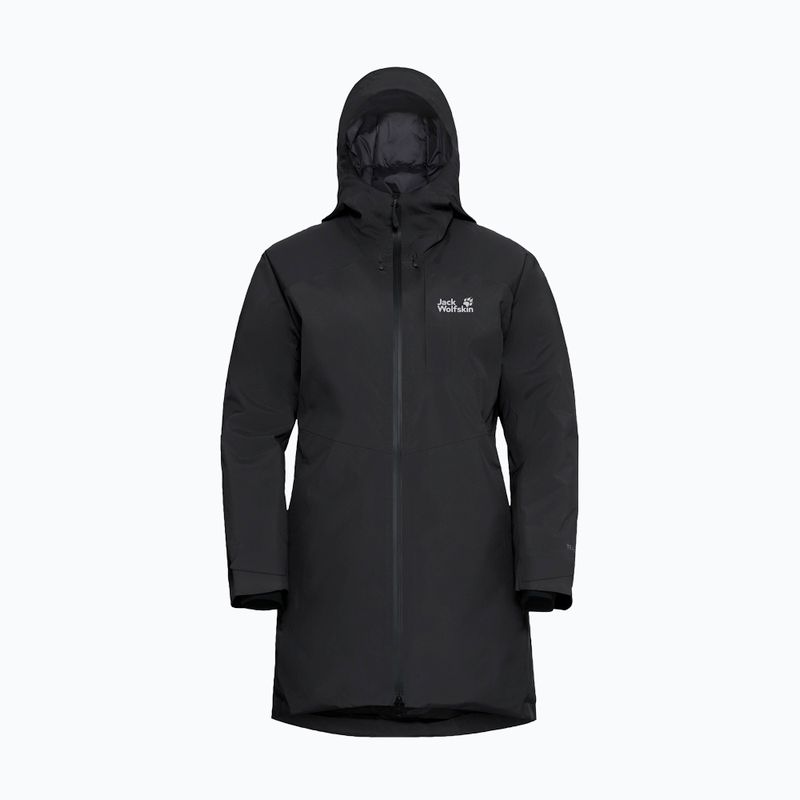 Дамско пухено яке Jack Wolfskin Icecape 2L Down Ins Rds black 7
