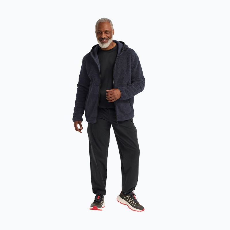 Мъжки суитшърт за трекинг Jack Wolfskin Stone Lite Hooded dark navy 2