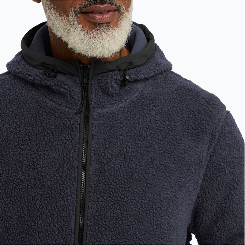 Мъжки суитшърт за трекинг Jack Wolfskin Stone Lite Hooded dark navy 4