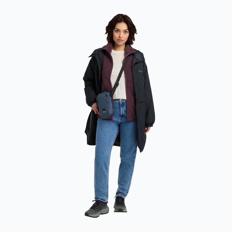 Дамско топло яке Jack Wolfskin Altay черно 2
