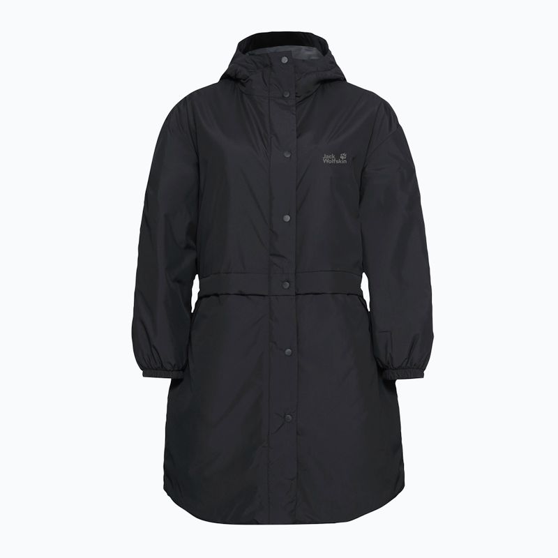 Дамско топло яке Jack Wolfskin Altay черно 7