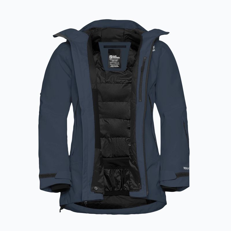 Дамско ски яке Jack Wolfskin Flowline Pro 2L Ins midnight sky 10