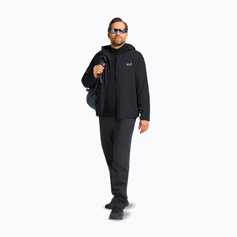 Мъжко софтшел яке Jack Wolfskin Prelight Ins black 2
