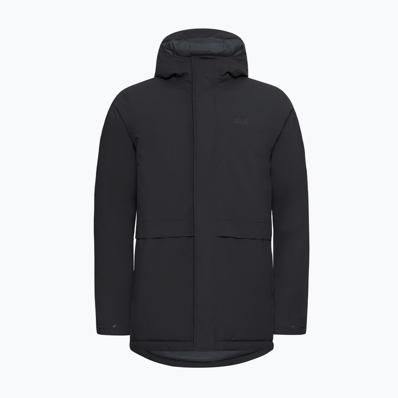 Мъжко ватирано палто Jack Wolfskin Cold Camp Coat black 7