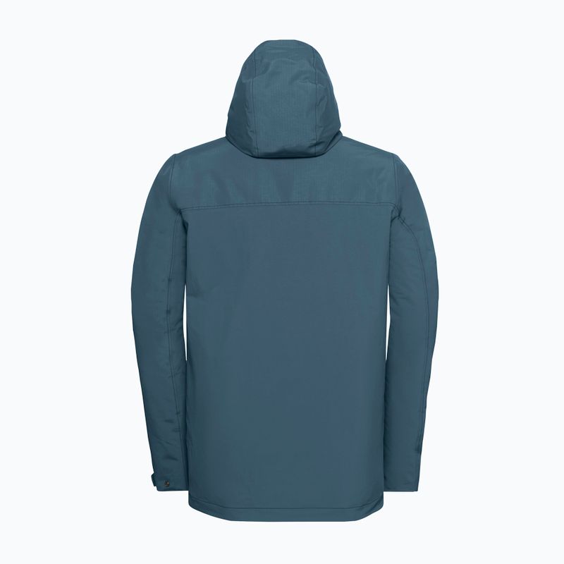 Мъжко подплатено яке Jack Wolfskin Glacier Shield aluminium blue 8
