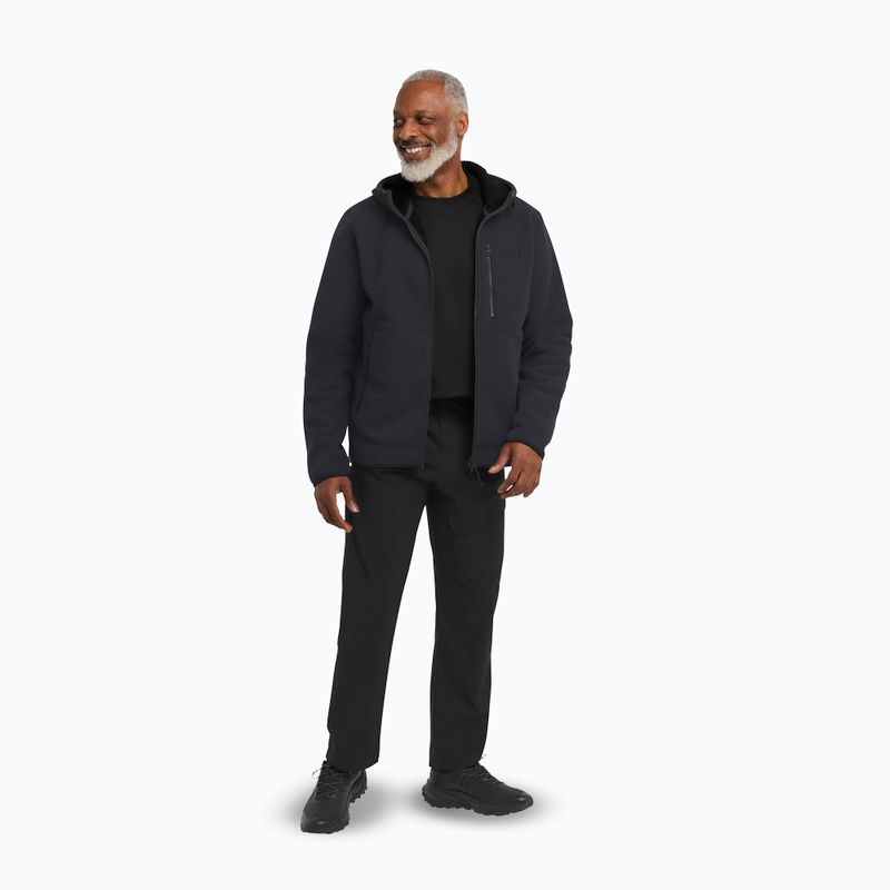 Мъжки суитшърт за трекинг Jack Wolfskin Lake Ridge Hooded black 2