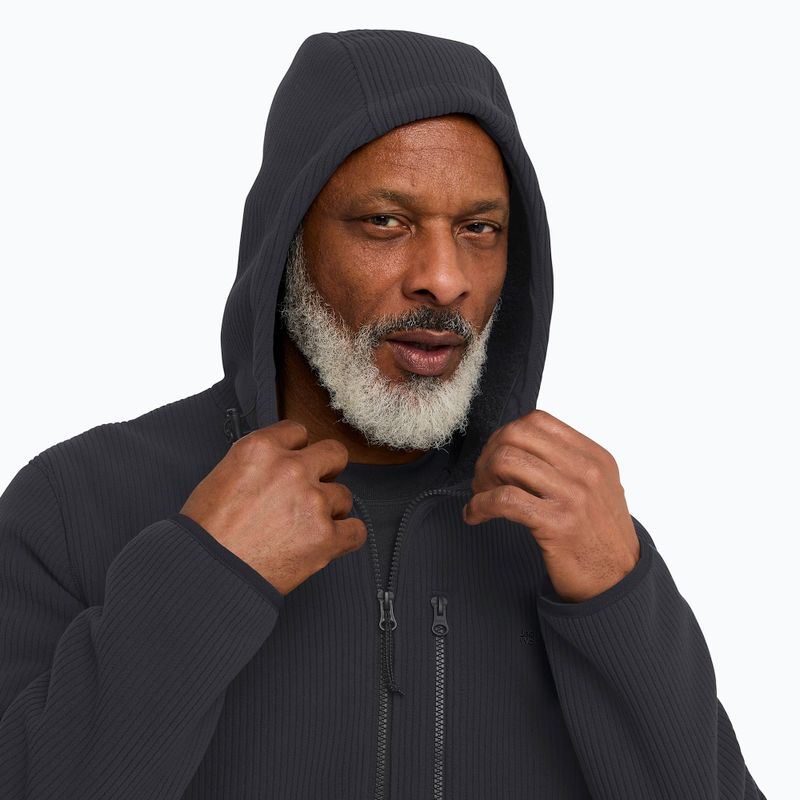 Мъжки суитшърт за трекинг Jack Wolfskin Lake Ridge Hooded black 4