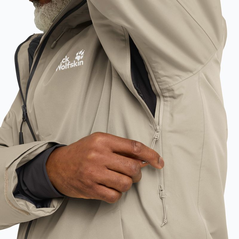 Мъжко водоустойчиво яке Jack Wolfskin Icecape 2L Down Ins Rds ленено 4