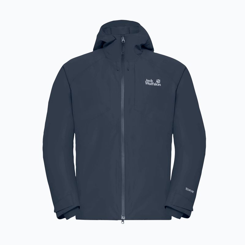 Мъжко водоустойчиво яке Jack Wolfskin Icecape 2L Down Ins Rds midnight sky 7