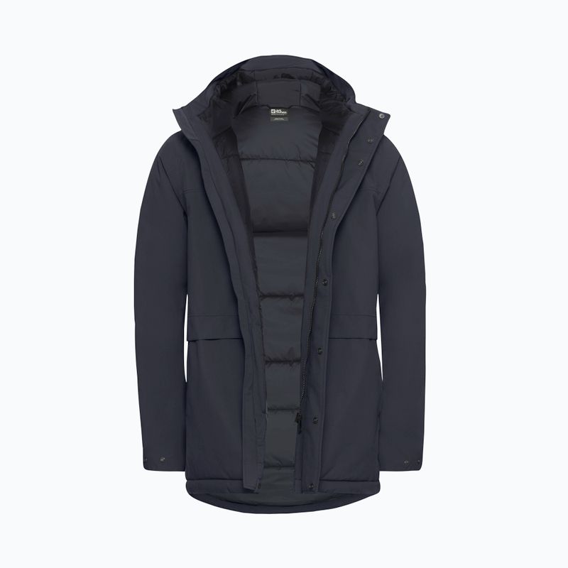 Мъжко подплатено яке Jack Wolfskin Cold Camp Coat dark navy 9