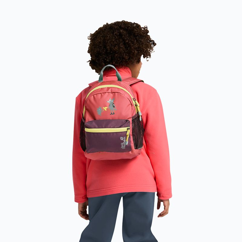 Детска туристическа раница Jack Wolfskin Little Scout 10 l sunset coral 12