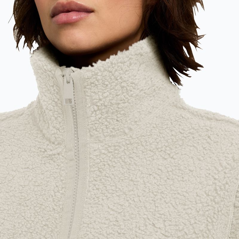 Дамски суитшърт за трекинг Jack Wolfskin High Curl pale sand 4