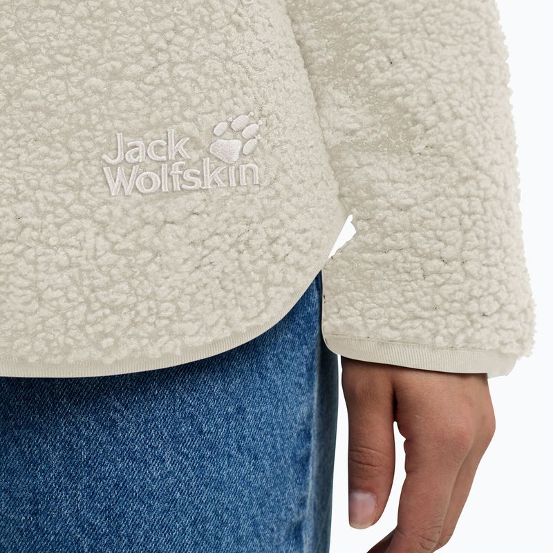 Дамски суитшърт за трекинг Jack Wolfskin High Curl pale sand 6