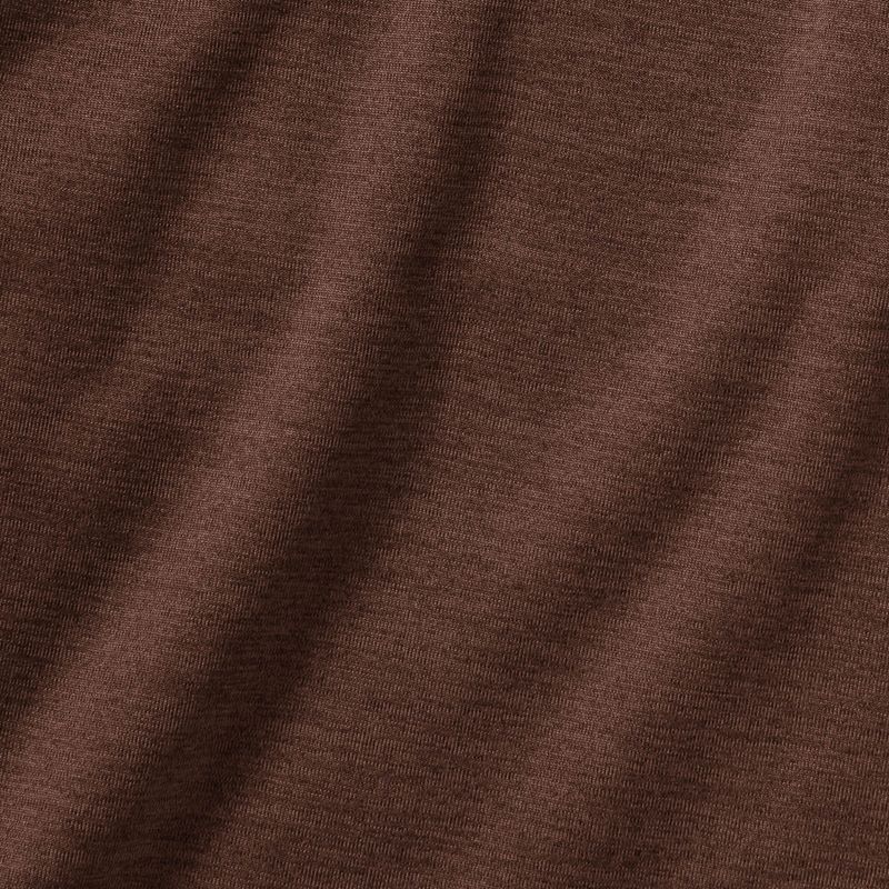 Мъжки суитшърт за трекинг Jack Wolfskin Peak District Full Ziphot choc 10